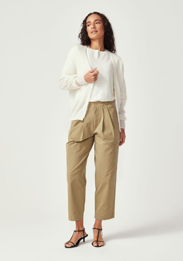 Womens Linden Cardi Alabaster 100380