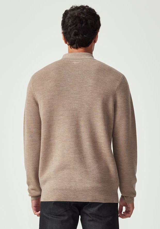 Mens Lee Half Zip Cobblestone 100259vn