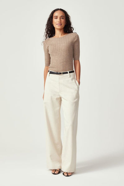 Womens Sylvie Tee  Cobblestone 100118