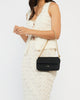 Milla Shoulder Bag - Black Fine Braid