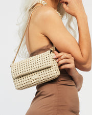 Milla Shoulder Bag - Sand Braid