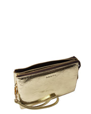 Tilly Crossbody Bag - Light Gold Crinkle