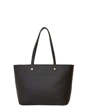 Tilbury Shoulder Bag - Black + Cherry