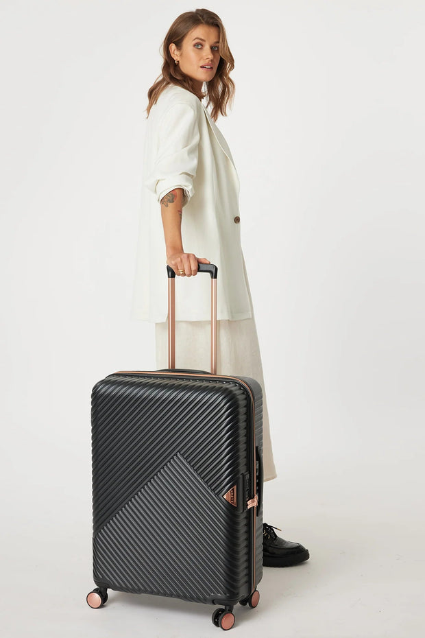 Saben Medium Suitcase Black