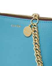 Lily Mini Crossbody Bag - Wave + Gold Curb Chain