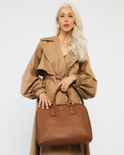 Parker Briefcase - Tan