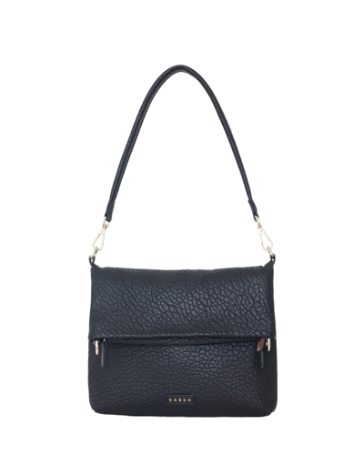 Daria Shoulder Bag-Black Bubble