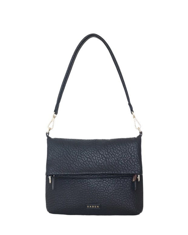 Daria Shoulder Bag-Black Bubble