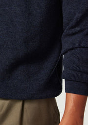 Mens Theo Sweater Dark Navy 100271Vn