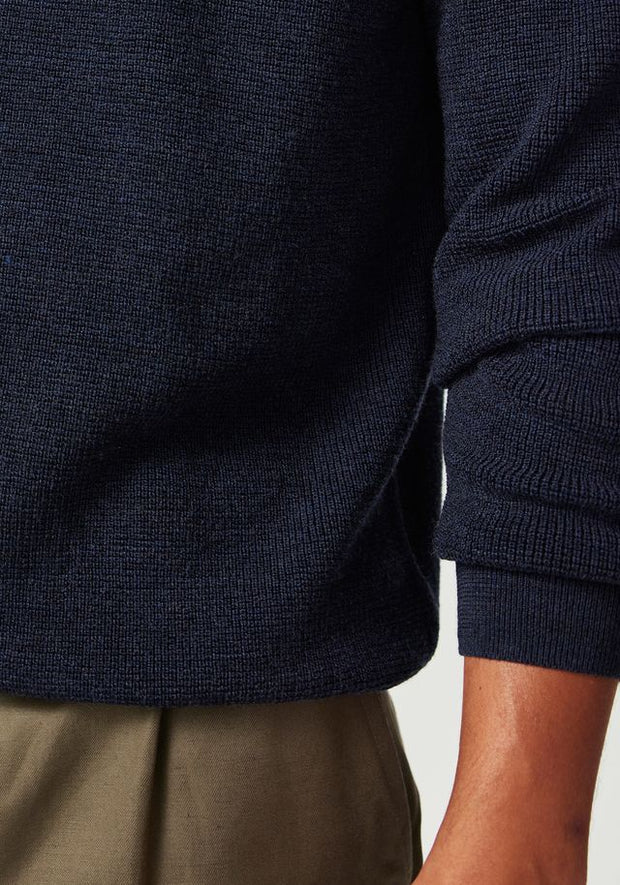 Mens Theo Sweater Dark Navy 100271Vn
