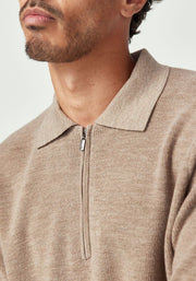 Mens Lee Half Zip Cobblestone 100259vn