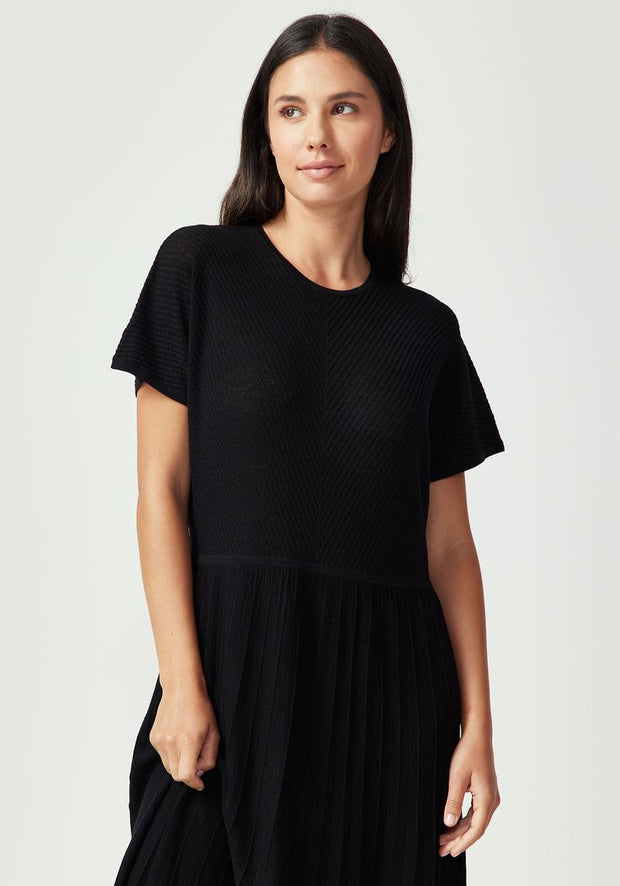 Womens Aloe Dress Black 100365VN