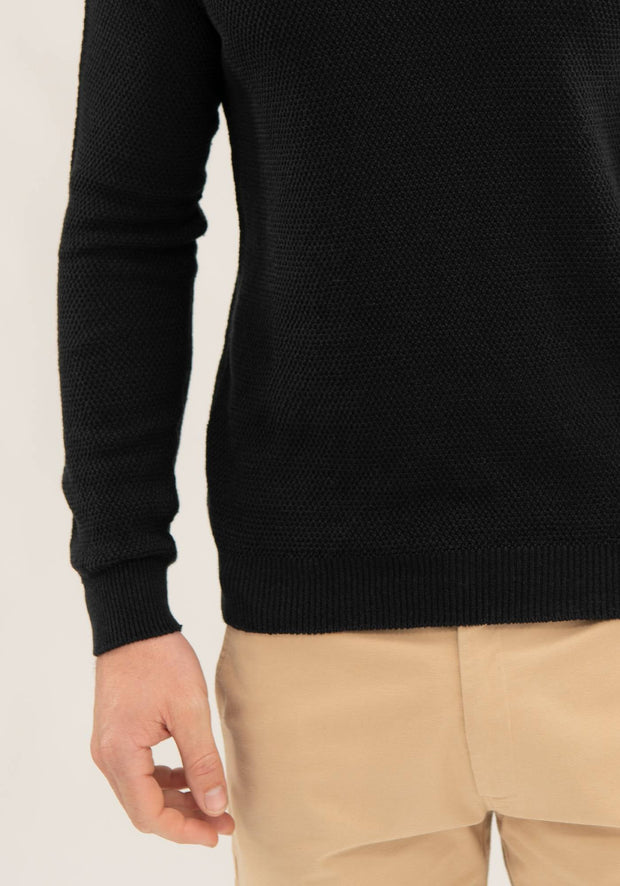 Mens Koa Sweater - Blackberry