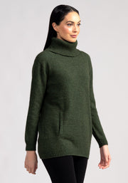 Womens Zip Tunic Sweater Sweater - Matipo