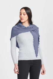 Womens Triangle Textured Wrap