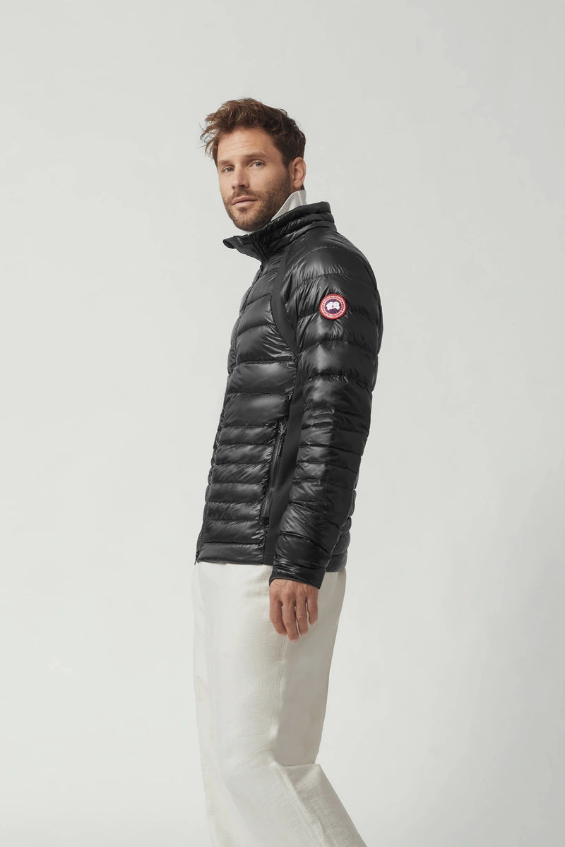 Mens HyBridge Lite Tech Down Jacket Black Canada Goose Te