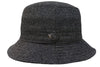 Scalloped Bucket Hat - Charcoal
