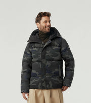 Mens MacMillan Parka Black Label Print