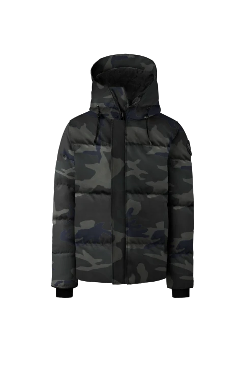 Mens MacMillan Parka Black Label Print