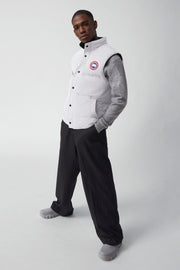 Mens Garson Vest - North Star White