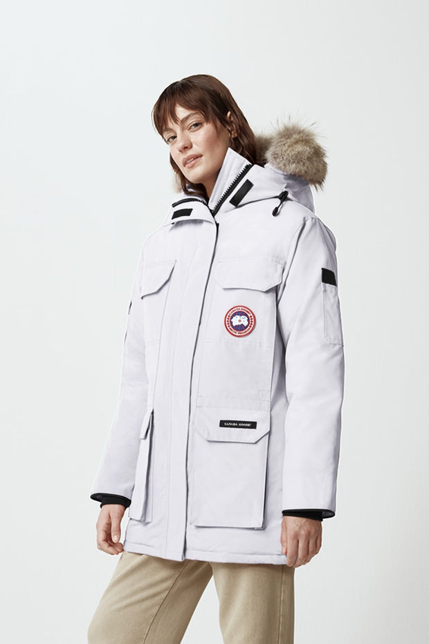 Womens Heritage Expedition Parka - North Star White