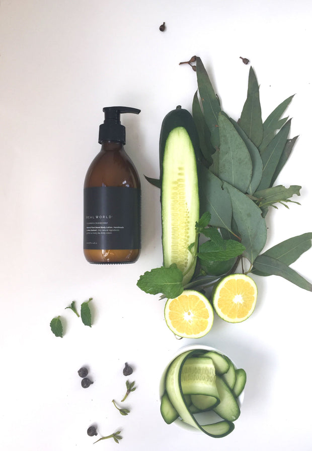 Body Lotion - Cucumber and Crushed Mint