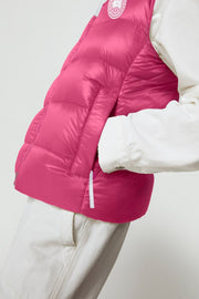 Womens Cypress Vest Arctic Florals - Summit Pink