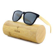 Welkin Grey Bamboo Sunglasses