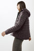 Womens Roxboro Hoody Black Label - Cross Dye Black/Ash Purple