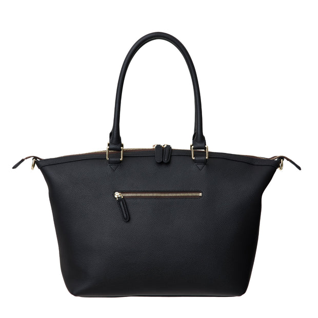 Milan Carry All - Black + Chain Print