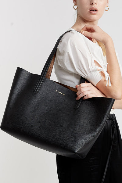 Porter Handbag-Black/Bronze