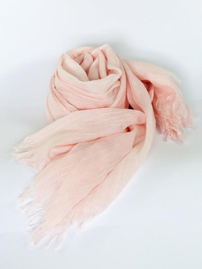 Womens Bamboo Scarf - Baby Pink