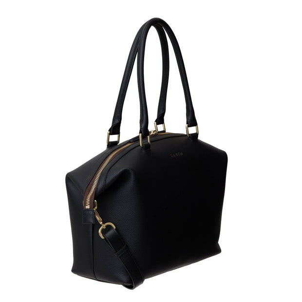 Milan Carry All - Black + Chain Print